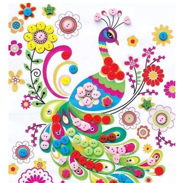 Аппликация Жар птица в подготовительной группе