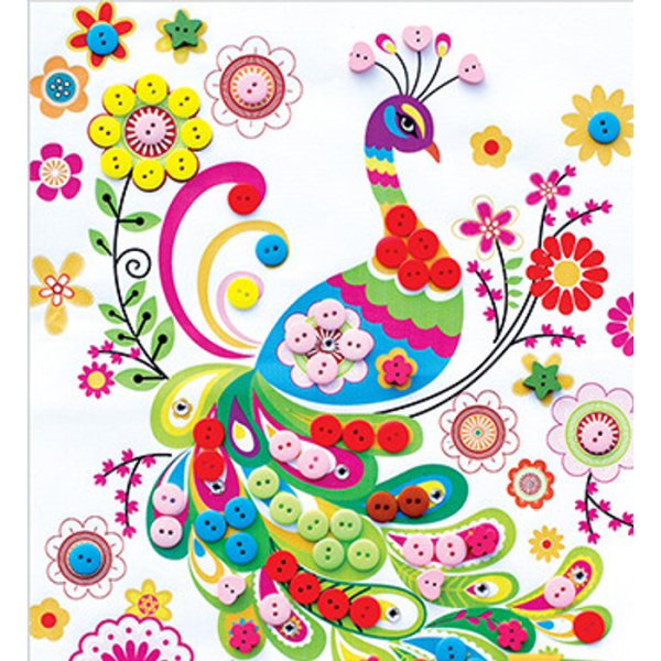 Аппликация Сказочная птица