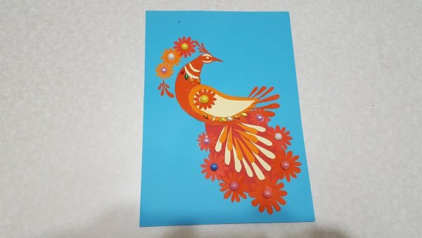 Поделка Сказочная птица