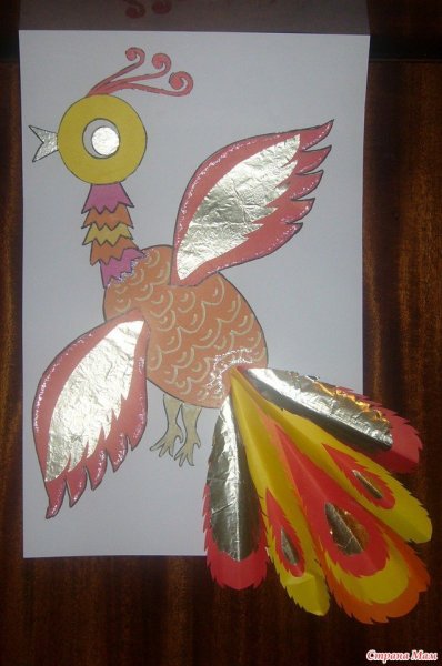 Поделка Сказочная птица