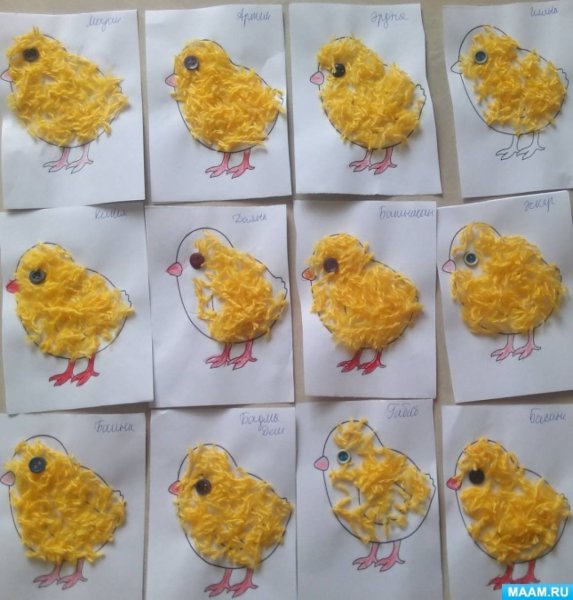 Цыпленок поделка для детей