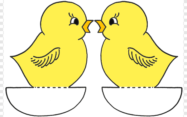 Цыпленок для вырезания