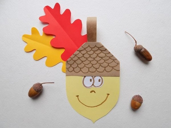 Детские осенние поделки из картона и бумаги