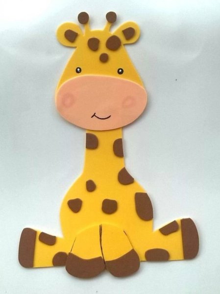 Аппликация Жирафик