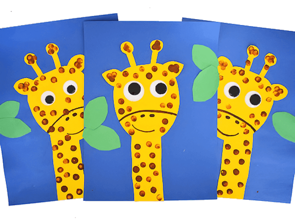 Поделка Жираф
