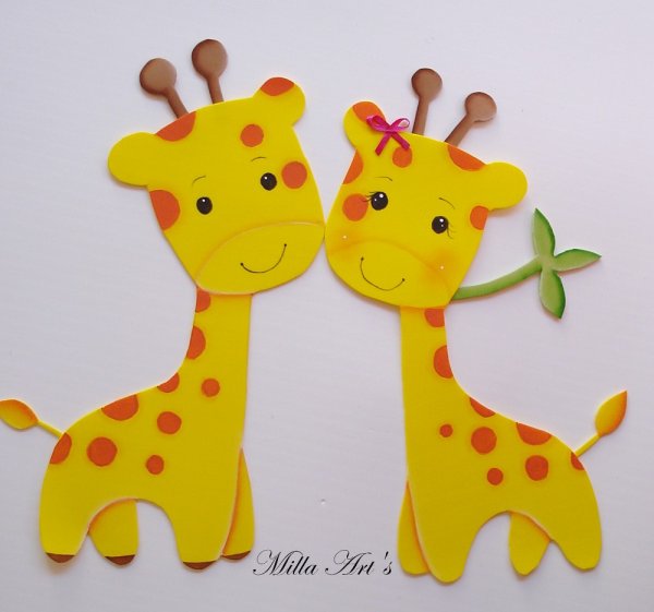 Аппликация Жирафик