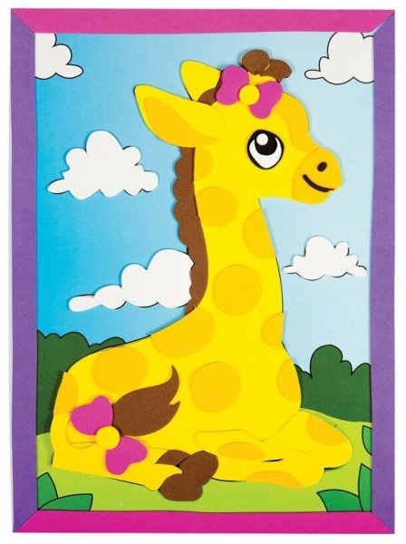 Аппликация Жирафик