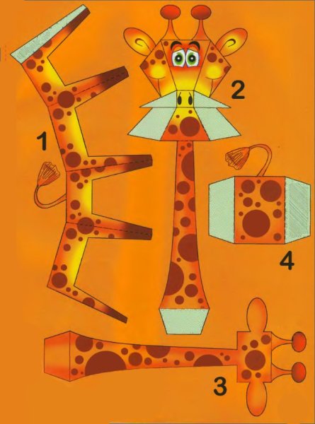 Поделка Жираф