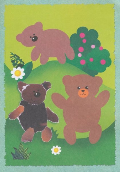 Аппликация «животные»