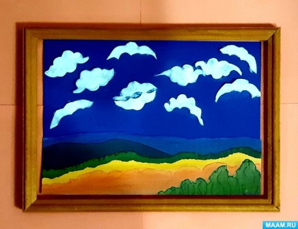 Аппликация туча