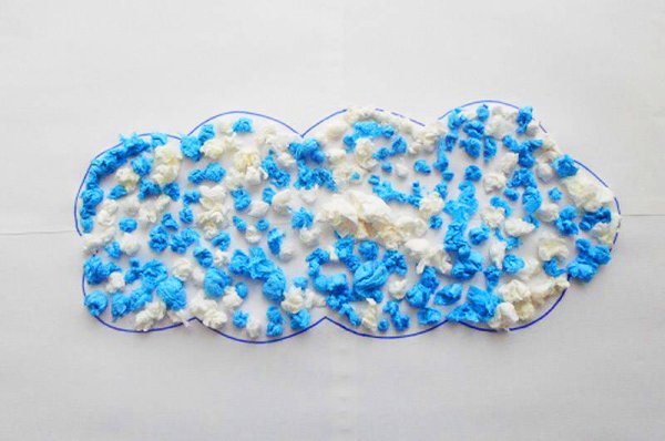 Облака из салфеток