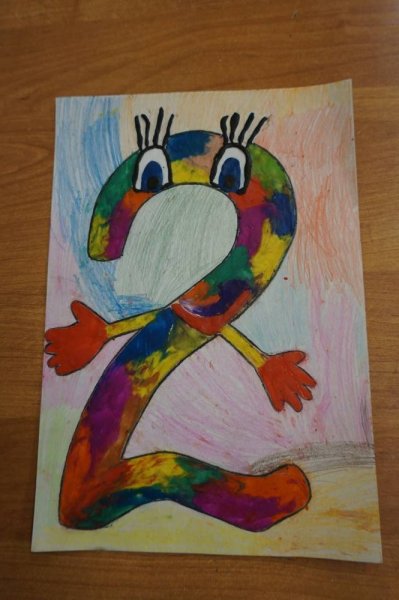 Конкурс рисунков Веселые цифры