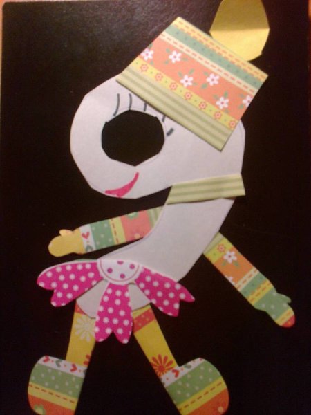 Поделка цифра