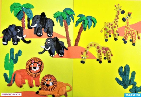 Поделки на тему Африка