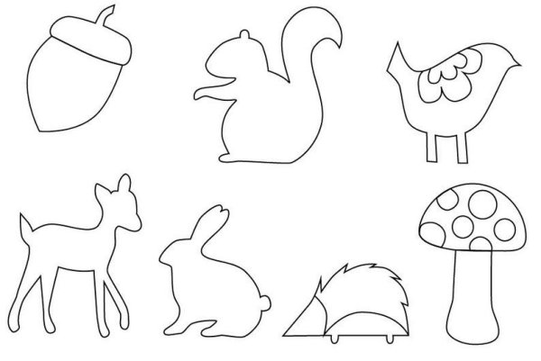 Аппликация шаблон