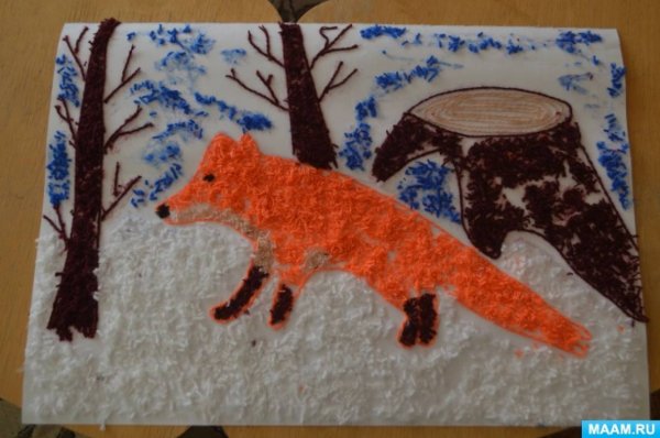 Рисование в подготовительной группе на тему Дикие животные