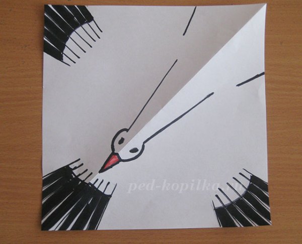 Объемный журавль