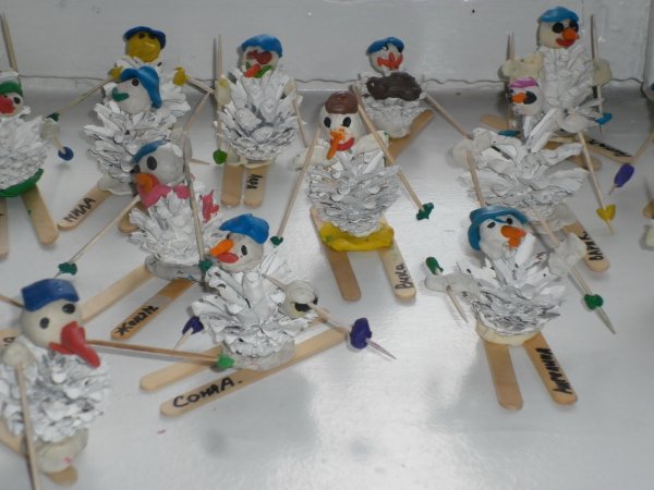 Поделки на тему зима