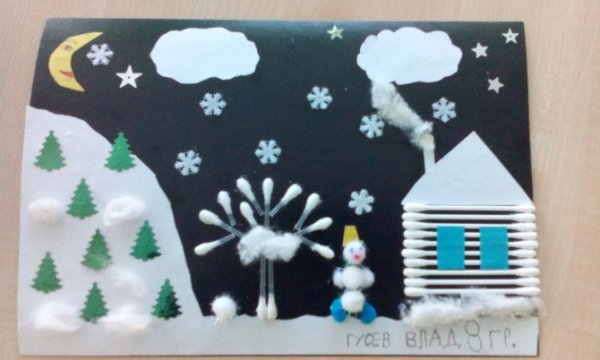 Поделки на тему зима