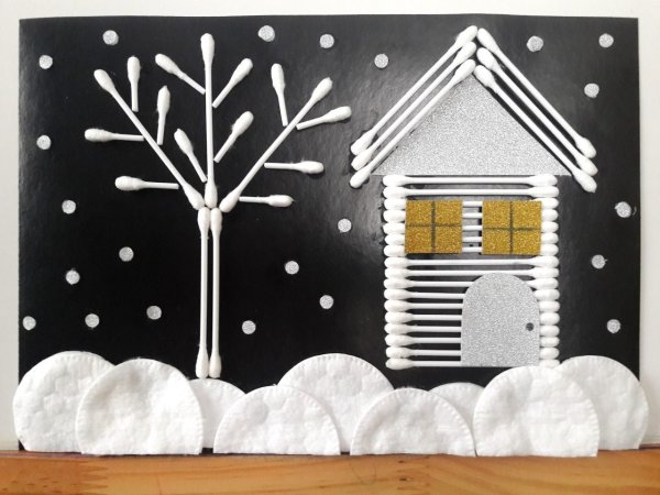 Зимние поделки