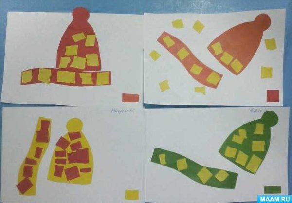 Аппликация в старшей группе