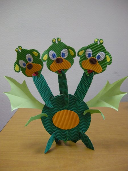 Змей Горыныч поделка