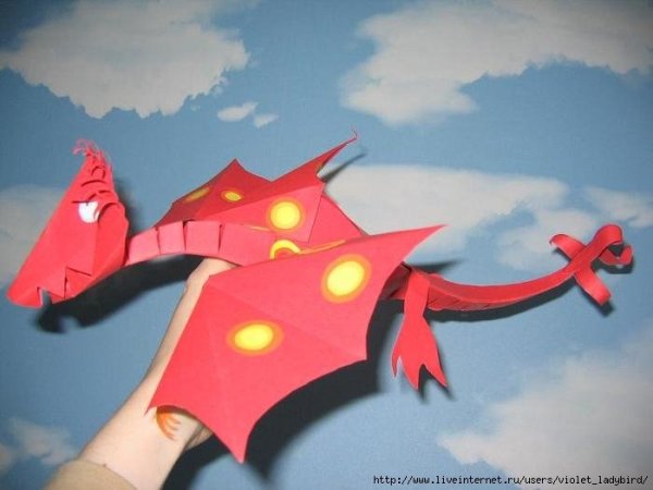 Змей Горыныч поделка