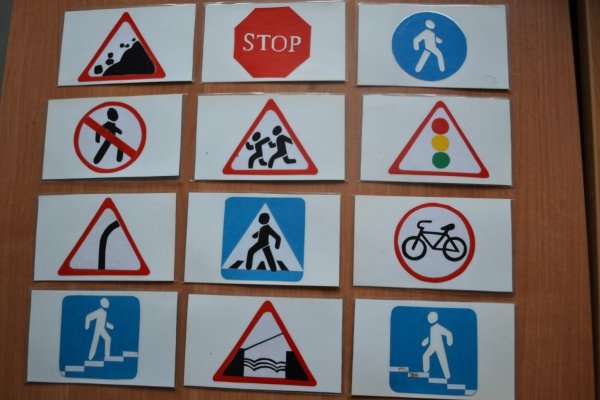 Рисование на тему дорожных знаков