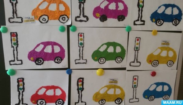 Лепа в средней группе на тему ПДД