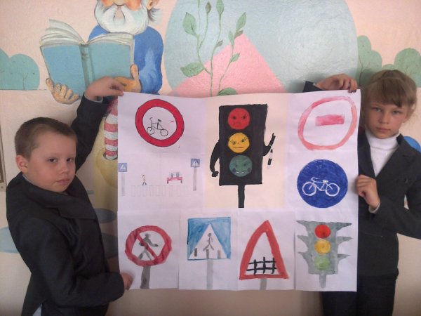 Рисование ПДД В подготовительной группе дорожные