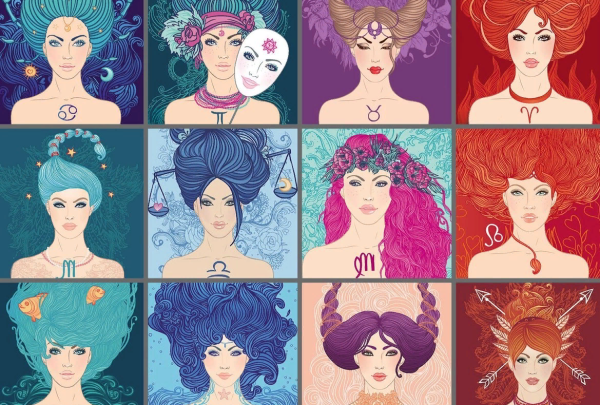 Знаки зодиака иллюстрации