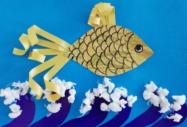 Аппликация рыба