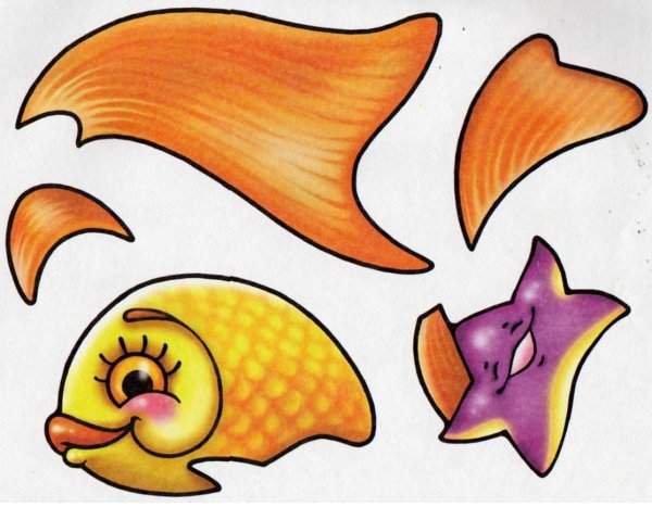 Аппликация шаблон