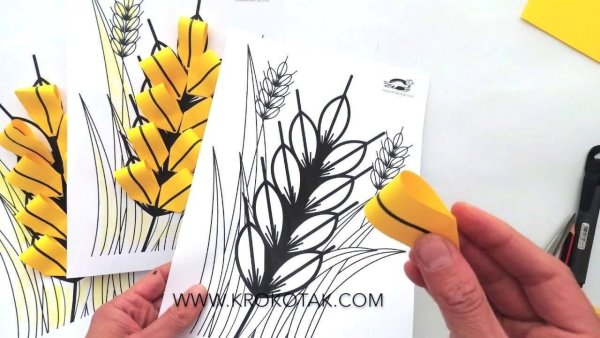 Поделки с колосками пшеницы