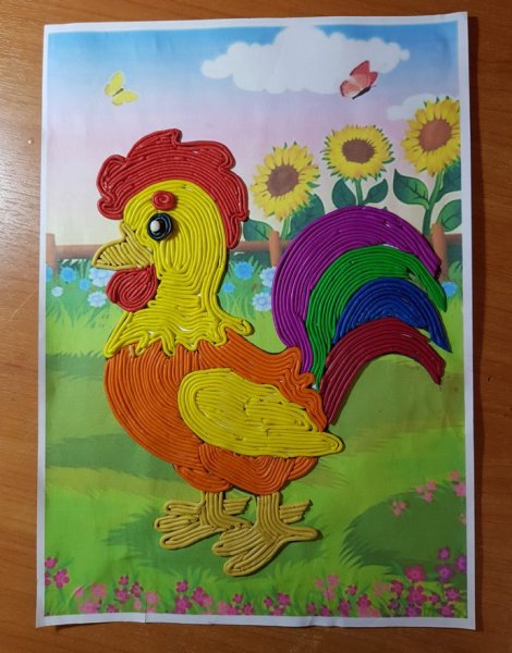 Лепка Петя петушок золотой гребешок