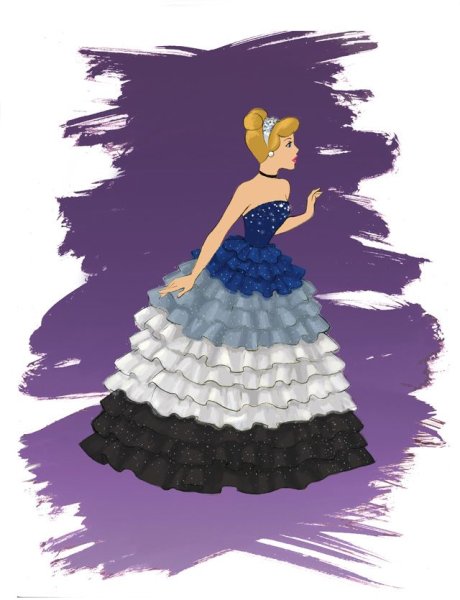 Дизайнер платья Золушки