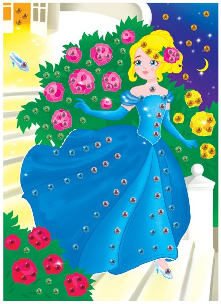 Аппликация Золушка