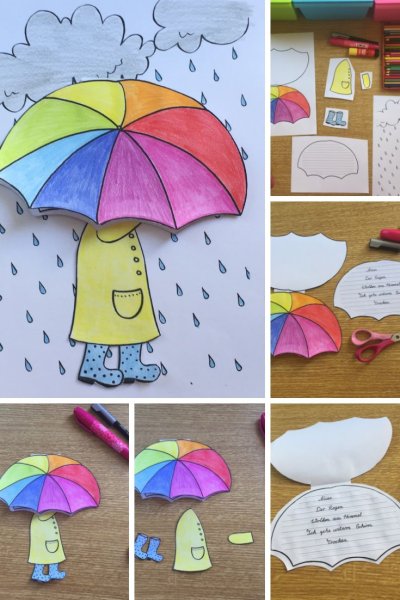 Поделка зонтик