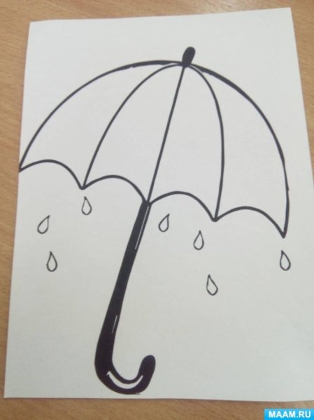 Поделка зонтик