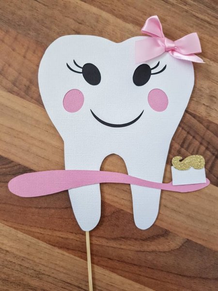 Фотосессия первый зубик