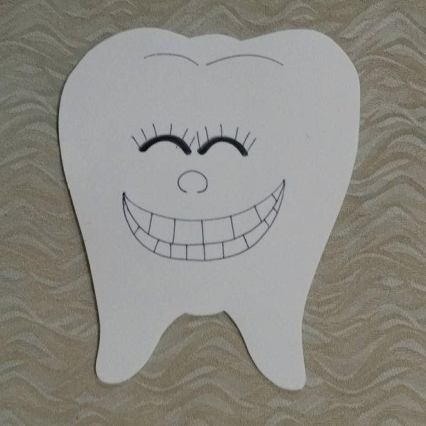 Поделка зубы для детей
