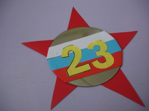 Поделки с детьми на 23 февраля