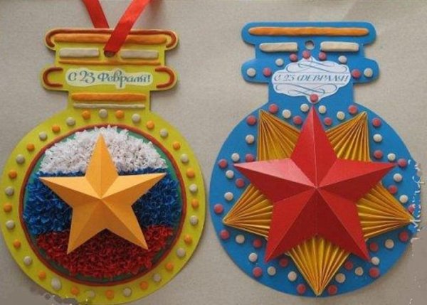 Поделки папам на 23 февраля