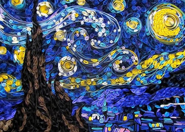 Звездная ночь Ван Гога в музее