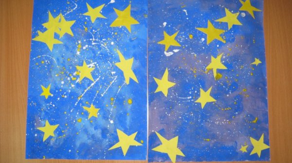 Поделка звездное небо