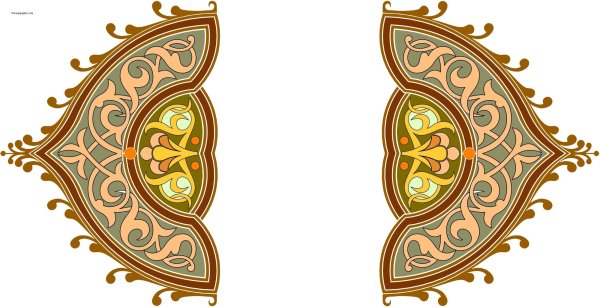 Мусульманские векторные узоры