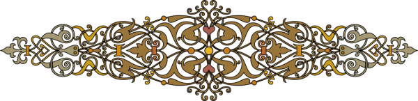 Древнерусский орнамент на прозрачном фоне