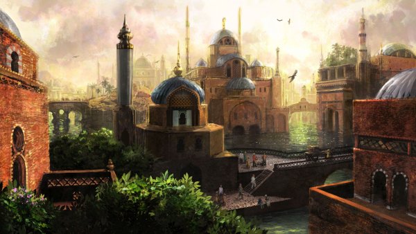 Багдад дворец Султана арт
