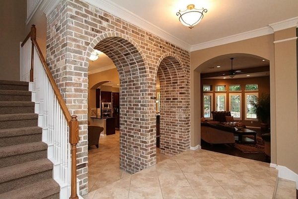 Отделка арки