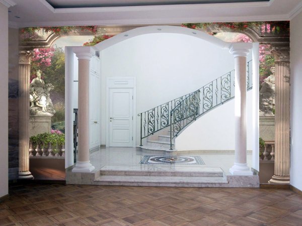 Арка с колоннами